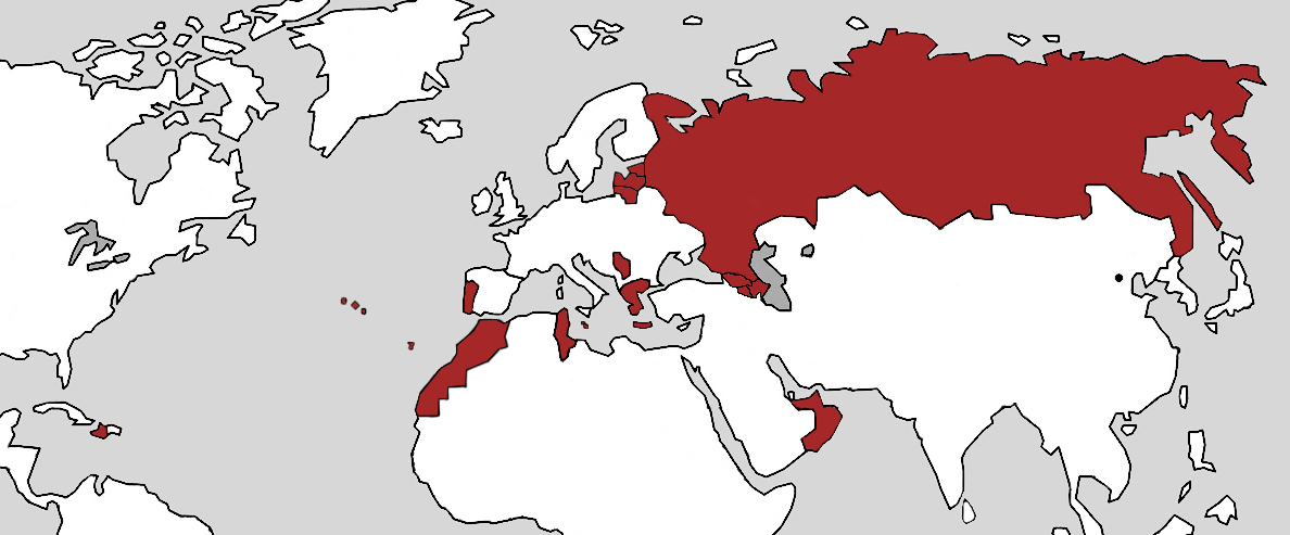 carte du monde : les destinations proposées par Echapevoo